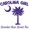 Buy Purple Carolina Girl Sweeter than Sweet Tea T-Shirts, Apparel, and Gifts